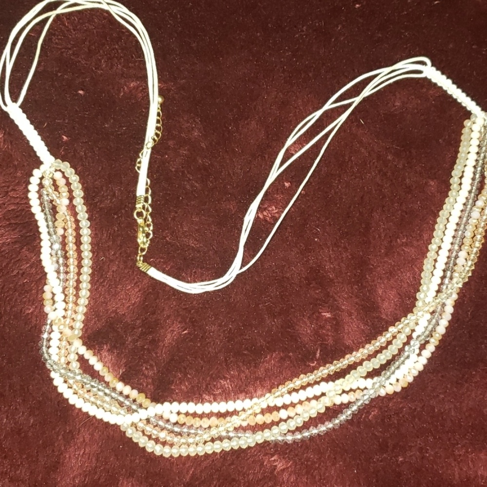 Pretty Sparkly Stone Necklace